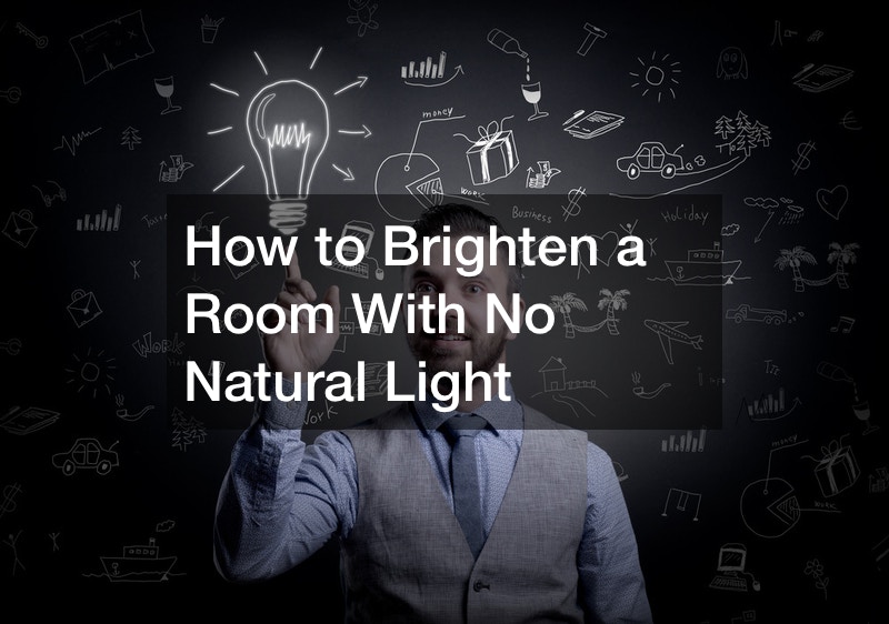 How to Brighten a Room With No Natural Light