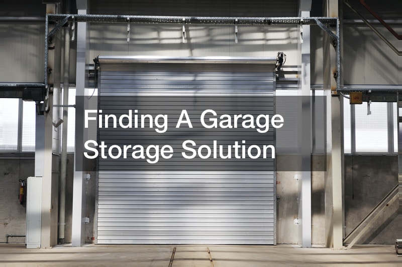 Finding A Garage Storage Solution
