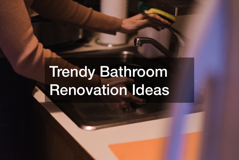 Trendy Bathroom Renovation Ideas