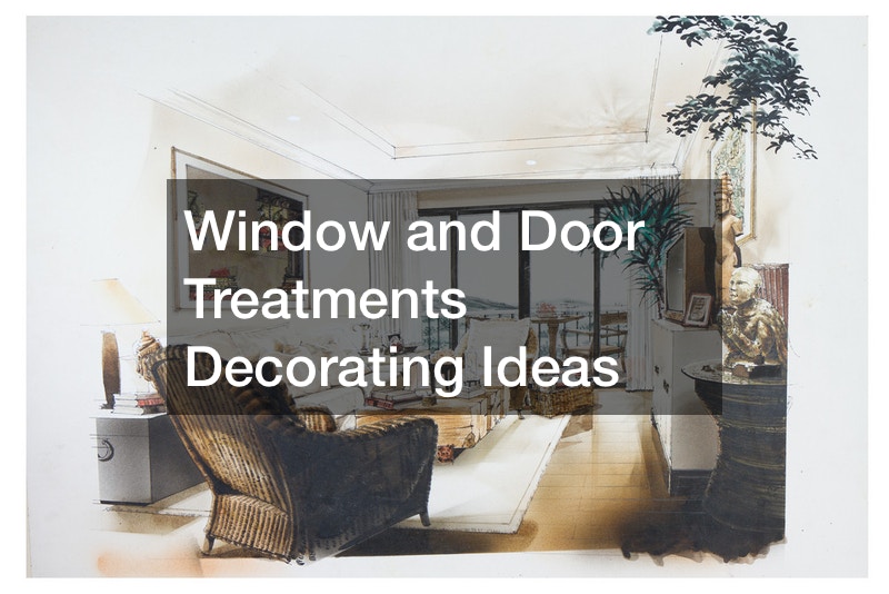 Window and Door Treatments Decorating Ideas