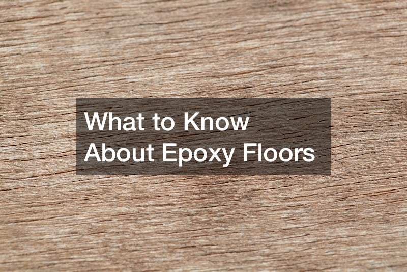 What to Know About Epoxy Floors