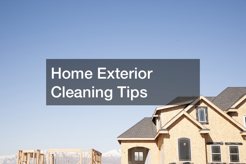 Home Exterior Cleaning Tips