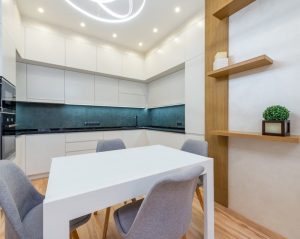 warm white interior design